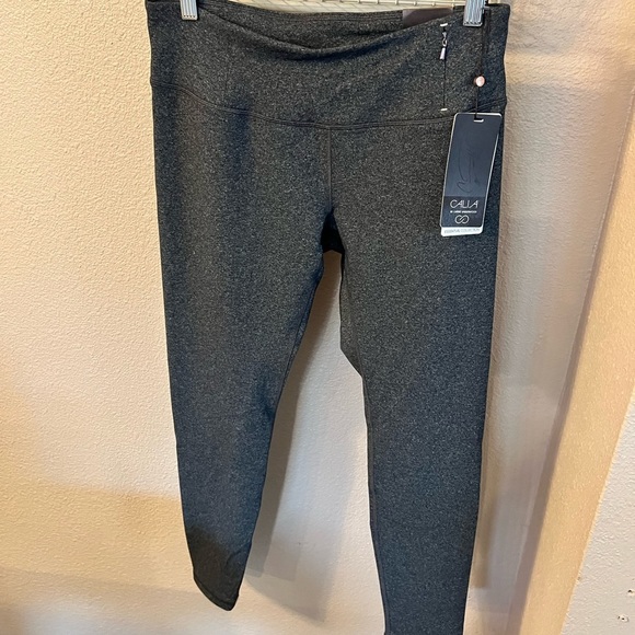 CALIA by Carrie Underwood Pants - Calia Dark Heather Grey Essential Legging Pants Women's Sz M NWT